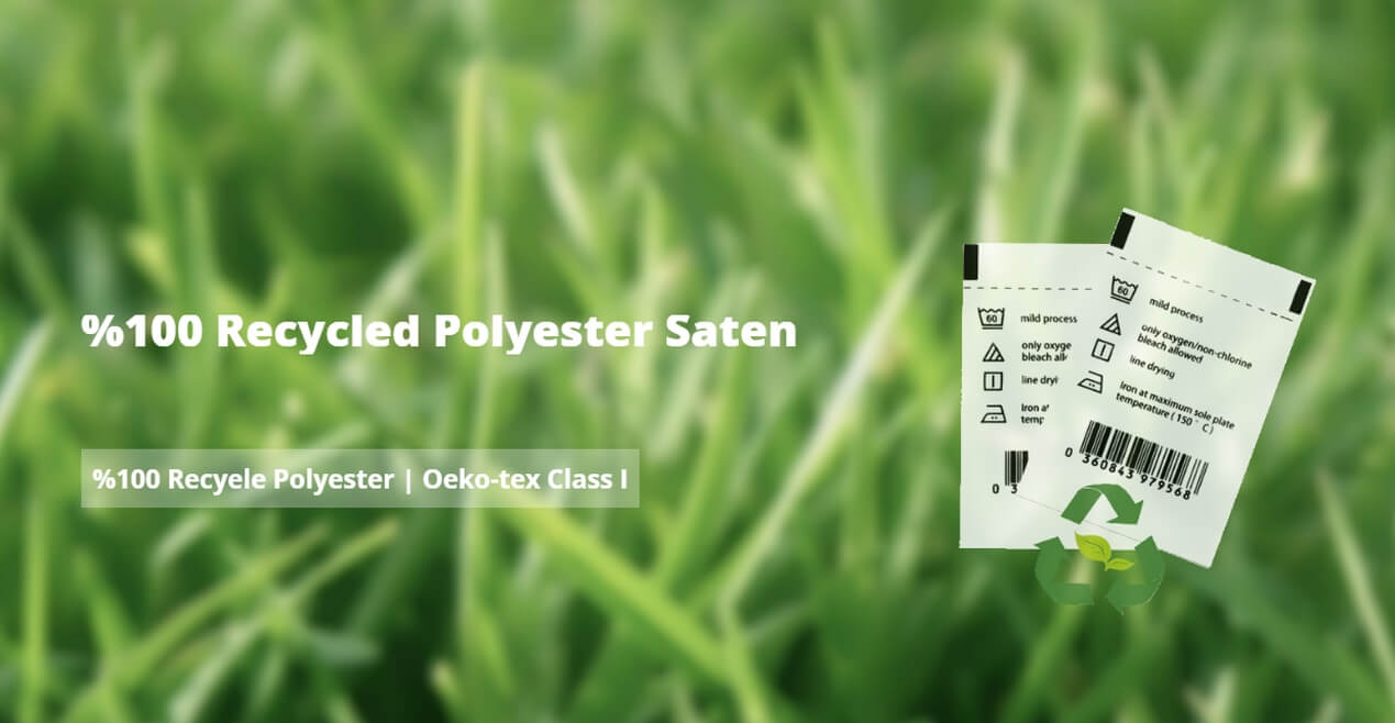 Recycled Polyester Saten